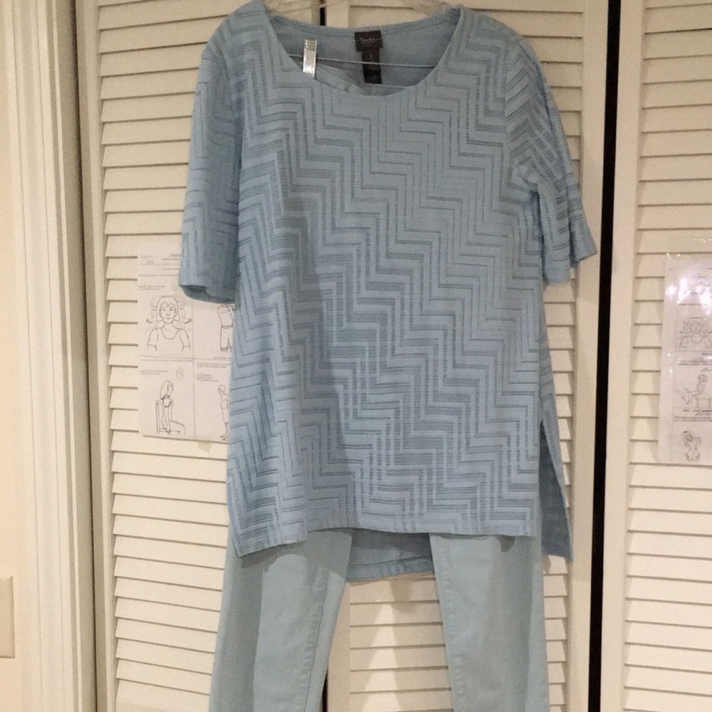 Chico’s Blouse & Pant set